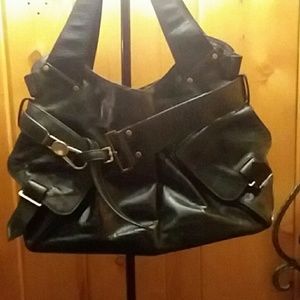 Kooba Jacinda black leather purse